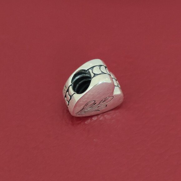 Pandora Netherlands and Tulip Heart Bead Charm S925 Sterling Silver Pendant - Picture 4 of 7